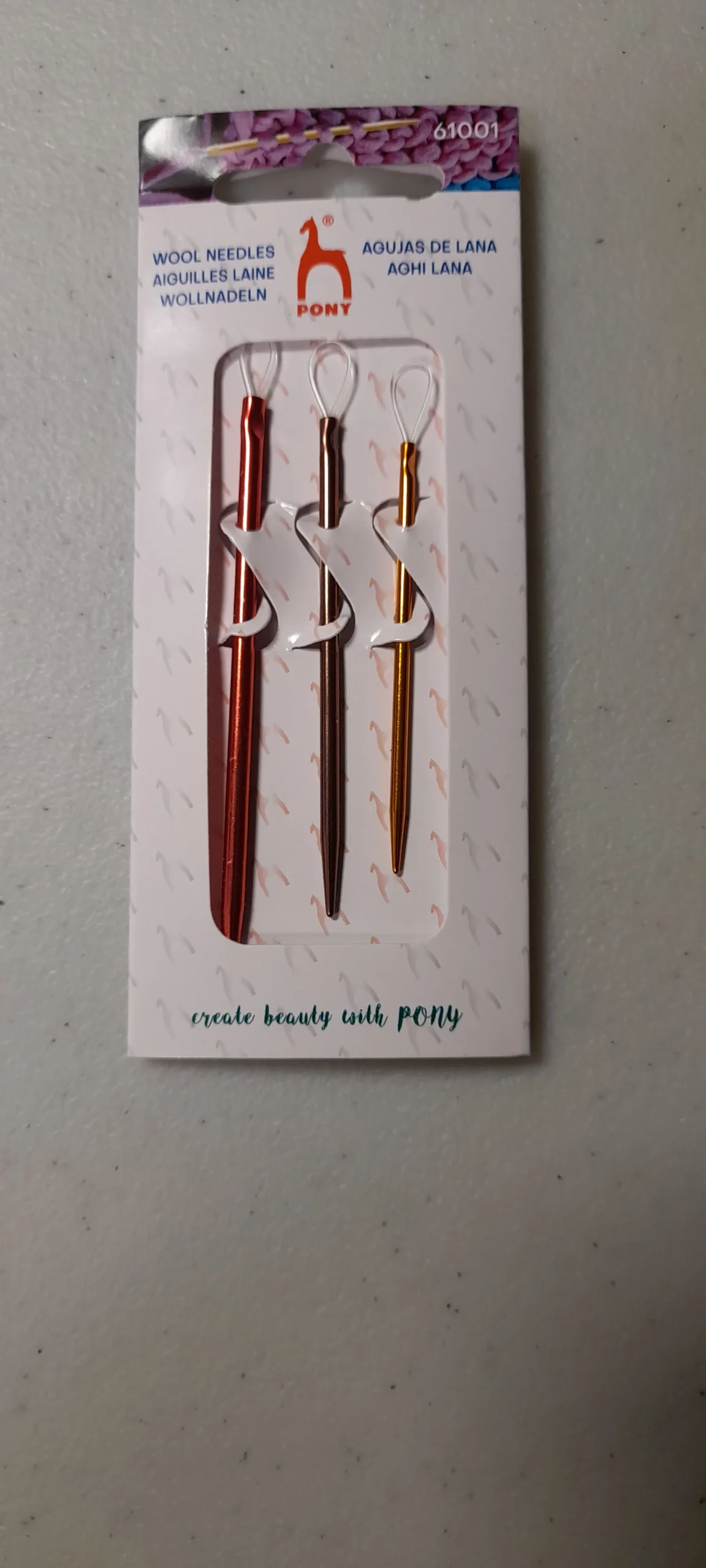 Wool needles