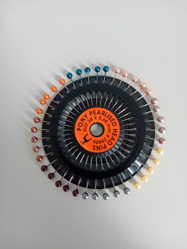 Pony Pearlised Head Pins
