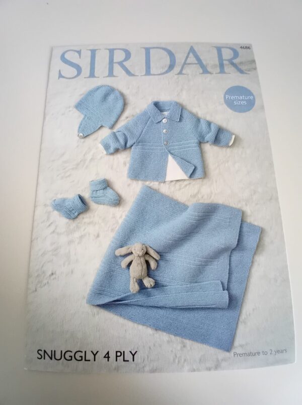 Sirdar Snuggly Knitting Patterns for Babies and young Children in 4ply